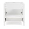 Alaterre Furniture Williamsburg 3pc Wooden Vanity Set - 30-in. L Vanity, 30-in. L Mirror, 25-in. W Wall Shelf, White AVAN3000WHBB - alternate 3
